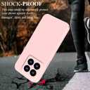 for Xiaomi 14 Pro Case Shockproof Pink Xiaomi 14 Pro Phone Case Aesthetic Thin Hard PC Protective Case for Women Men Cover with Ultimate Delicate Touch Feeling (Pink)
