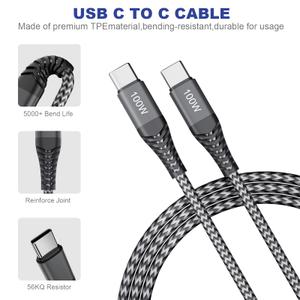 QILERUI
USB C to USB C Cable 2 Pack 10F