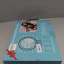 30X 10X Large Floor Magnifying Glass with Light and Stand,72 LED Flexible Gooseneck Floor Magnifying Lamp,2 in 1 Lighted Magnifiers for Close Work, Sewing,Crafts,HobbiesWhite