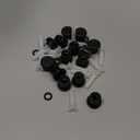 15 Pack Spray Shut Off Nozzle Compatible with Hunter Pro Spray PS Ultra Heads 916400sp, Black