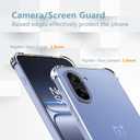 Anoowkoa for OnePlus Nord CE5 TPU Case:Anti Yellowing Clear Cover Phone Case.Military-Grade Shockproof.Ultra-Thin Drop-Proof and Super Soft.for One Plus Nord CE5