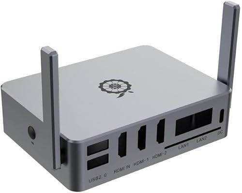 Orange Pi 5 Plus Metal Case, Aluminum Alloy Material Compatible with Orange Pi 5 Plus Single Board Computer