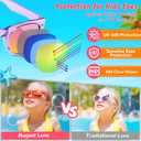 Kids Sunglasses Bulk Party Favors - 24Packs Boys Girls Sunglasses for Kids Age 3-8, Neon Sunglass with UV400 Protection, Goodie Bags Stuffers for Kid Birthday Party Supplies, End of Year Student Gifts