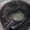 Snowkids 150FT/45M Long 8K HDMI Fiber Optic Cable 2.1, Unidirectional 48Gbps High Speed 8K60 4K Braided HDMI Cord eARC HDR10 2.2&2.3 Compatible for TV/Monitor/PS-5/X-box/Sound System & More (Black)