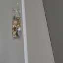 36-Inch Bifold Door Hardware Kit with Track, Closet Door Track Repair Tool Kit, Metal Track Kit for Door Use, White, Boxed