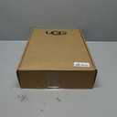 UGG Adalee Faux Fur Throw Blanket Luxury Lightweight Cozy Soft Throw for Couch Bed or Chair Hypoallergenic Machine Washable Double-Sided Fluffy Blanket Home Decor, 50-inch x 70-inch, Natural White