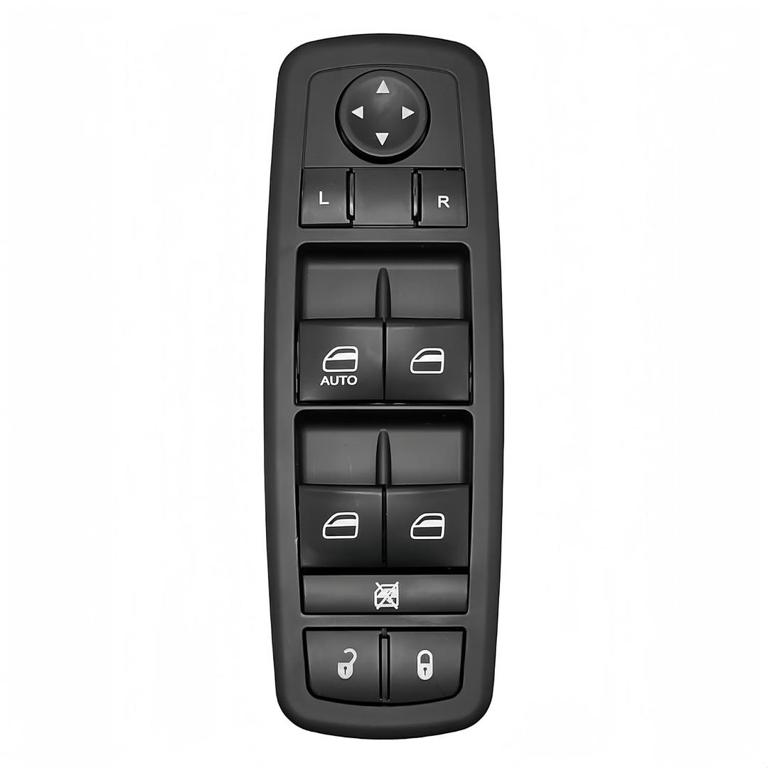 Left Front Driver Side Master Power Window Switch Control Compatible with 2017 2018 2019 Dodge Journey Replace OE# 68307001AA