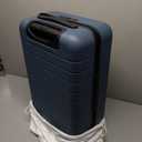 Away Bigger Carry-On Luggage, Lightweight Hardside Large Suitcase with Spinner Wheels, TSA Lock, Airline Approved, Navy Blue
