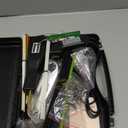 Upgraded 220W Plastic Welder, 2 in 1 Plastic Welding Repair Welder Kit 1000PCS Hot Stapler Soldering Gun with 100PCS Plastics Welding Rods Car Bumper Repair Kit for Most Plastics(Black)