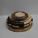 Tatuo 11 Pcs Boho Wall Basket Decor Decorative Bulrush Woven Basket Wall Decor Art Round Farmhouse Hanging Baskets for Kitchen Rustic Home Summer Decorations, Multi Sizes(Artistic)