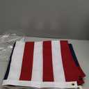 Deluxe Cotton American Flag 3x5 FT for Outside, Tear Resistant US Flags High Wind with Embroidered Stars, Sewn Stripes, the Best Indoor Outdoor Flags