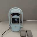 HTVRONT Auto Hat Press Machine - Hat Heat Press Machine with Precise Temp&Timer Control, Hat Heat Press Machine for Caps with 2 Platens, Compatible with DTF Film, Embroidery, Sublimation (Blue)