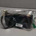 Black Shoulder Bag for Women Cute Hobo Cherry Purse Retro Clutch Underarm Handbag with Removable Straps