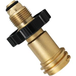 DOZYANT Universal Fit Propane Tank Adapter Converts POL to QCC1 / Type 1 with Wrench, Propane Hose Adapter Old to New Connection Type