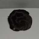 Toupee for Men, Thin Black Straight Short Mens Hair Pieces Fine Realistic Soft Mens Wigs, Easy and Comfortable to Use, for Men, Hair Replacement,Parties, Halloween, Cosplay, Gifts, Daily Life