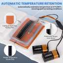 Electric Urine Warmer, Maintains 37C/98.6F for Up to 4 Hours, Equipped with Visual Temperature Strip, Temperature Sensor for Real-Time Monitoring, Flexible Heating Pad for Uniform Heating