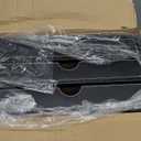 Ayunga Leather Desk Organizer with 3 Drawers, Executive Office Supplies Desktop Filing A4 File Cabinet/Holder,Stackable Storage Box for Jewelry/Bill/Documents/Makeup Home Decor Accessories(Black)