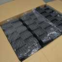 ProsourceFit Exercise Puzzle Mat -inch, Checkered EVA Foam Floor Tiles w/ Non-Slip Texture, Gym Mats w/ Interlocking Flooring for Adjustable Surface, Shock Absorbing, Black, 36 SQ FT - 36 Pieces