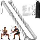 POWER GUIDANCE 2PCS Weighted Ropeless Battle Ropes, Portable Cordless Battle Rope with Non-Slip Handles, Workout Exercise Rope for HIIT, Cardio & Strength, Gray
