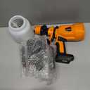 Cordless Paint Sprayer with 21V 2 x 3.0Ah Batteries, 1200ML Spray Paint with 4 Nozzles, Electric Paint Sprayer for House Painting, Paint Sprayers for Home Interior, Fence, Cabinets