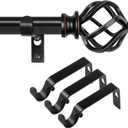 KAMANINA Bundle 32-58" Curtain Rod