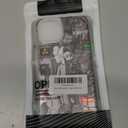 Cool Anime Black for Boys Case for iPhone 11 Phone Case with Trendy Robot Cartoon Design, Street Artworkn IMD Laser Shockproof Silicone Protective Cell Back Cover