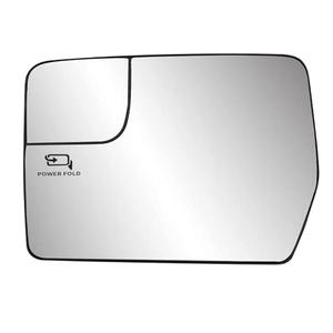 Driver Left Side Heated Mirror Glass Replacement Compatible with Ford F150 2011 2012 2013 2014 (2011-2014 (Left))