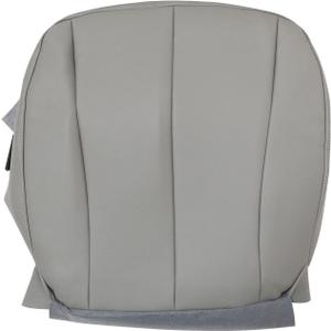 NLQR Front Driver Side Bottom Replacement Microfiber Leather Seat Covers Gray Compatible with Toyota Camry 2007 2008 2009 2010 2011