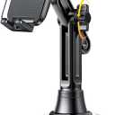 LISEN Upgraded Version Cup Holder Phone Holder 360° Adjustable Long Neck Car Phone Mount Golf Cart Phone Holder, Truck Jeep Accessories for iPhone 17 Air Pro Samsung Google and All 4-7'' Phone