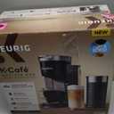 Keurig K-Caf Barista Bar Single Serve Coffee Maker and Frother, with 3 Brew Sizes, Hot and Cold Coffee Capabilities, 2oz Coffee Shot Button, Black