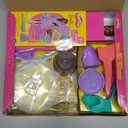 Play-Doh Barbie Fashionista Ruffles Set, Make Doll Clothes with Modeling Compound & 10 Fashion Accessories, Arts & Crafts for Girls & Boys 5+