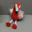 MorisMos Plush Flamingo Stuffed Animal with Baby Bird Toys Inside Belly,20" Mommy Stuffed Flamingo Toy for Girl Boy Kid,Red Bird with Babies Gift for Birthday Party Decoration Baby Shower Christmas