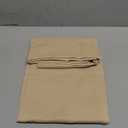 NICETOWN Blackout Room Darkening Curtains - Home Decoration Light & Noise Reducing Thermal Insulated Window Draperies with Rod Pocket Top (Biscotti Beige, Set of 2, 34 inches Wide x 30 inches Long)