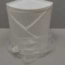 Multifunction Bathroom Kitchen Corner Locker Cosmetic Storage Rack Cabinet Storage Shelf Rotating Triangle Shelf (Single Layer)