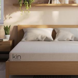 Kin By Tuft & Needle Firm 8" King Adaptive Foam Mattress in a Box, Cooling Pressure Relief, Balanced Support, 100 Night Trial, Fiberglass-Free, CertiPUR-US