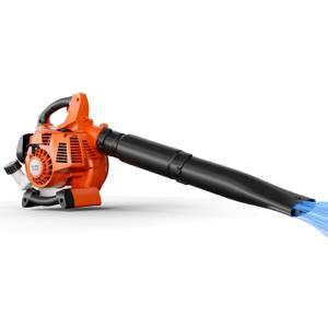25.4CC Gas Leaf Blower Handheld Light Blower 432CFM 180MPH 2-Cycle Ergonomic Low Vibration and Cruise Control Powerful Gas Powered Blowers for Lawn Yard Care-Gifts for Man