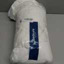 Bedsure Bright White Duvet Cover Queen Size - 3 Pieces Prewashed Extra Soft Bedding Set, Includes 1 Duvet Cover 90x90 Inches with Zipper Closure & 2 Pillow Shams, Comforter Not Included