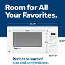 GE 1.4 Cu. Ft. Countertop Microwave Oven