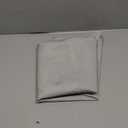 sancua Round Tablecloth - 60 Inch - Water Resistant Spill Proof Washable Polyester Table Cloth Decorative Fabric Table Cover for Dining Tables, Buffet Parties and Camping, Silver Grey