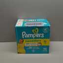 Pampers Swaddlers Diapers, Size 0 (up to 10 lbs), 140 Count, Absorbent, Keeps Baby Dry and Comfortable, Skin Safe Disposable Baby Diaper (Packaging May Vary) (Newborn)