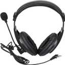 Retevis Walkie Talkie Headset with Mic, Hearing Protection Earmuffs, Boom Mic, Compatible RT22 RT21 H777 RT68 Baofeng UV-5R BF-F8HP BF-888S, Two Way Radio Headset for Camera Team(1 Pack)