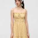 CIDER Womens Summer Dresses Floral Spaghetti Strap Cute Vacation Sundress Dress Boho Casual Outfits (M)