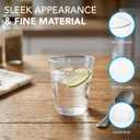 Party Essentials Disposable Hard Plastic Drinking Cups/Party tumblers/Pint Glasses, 8 oz, 60-Count, Clear