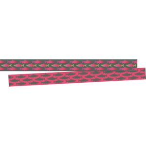 Barker Creek Double-Sided Border, Sea & Sky Salmon, Trim Out Bulletin Boards and Create Colorful Displays with 70' of Designer Double-Sided Border, 3" x 70', Pack of 2