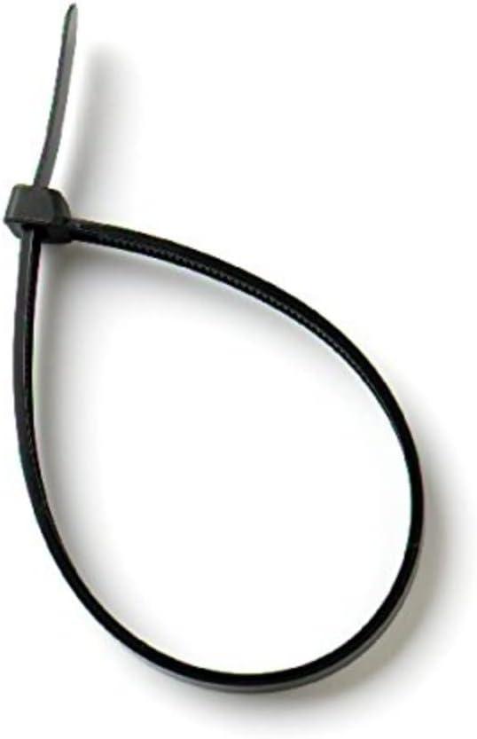 BH05763 32 x 12 Inch, Nylon Cable Tie 3.6 x 300mm (3/32 inch x 12 inch) -Black, Pack of 100, White, 100 Piece