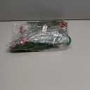 AFPV Christmas Decorations for Home Indoor Artificial Evergreen Pine Branches with Red Berry Stems for Christmas Trees, Plants Decor & Navidad Decoración (Red Berry Set)