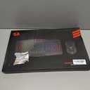 Redragon S101-3 PRO Gaming Keyboard and Mouse, RGB Backlit Programmable Keyboard Mouse with Software, Independent Macro Record Keys, Value Combo Set, New Update Version (Black)