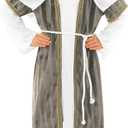 fun shack Boys Shepherd Costume for Kids, Joseph Costume for Boys, Shepherd Boy Outfit, Nativity Dress-Up (Small, Gray)