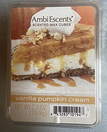 SDS For HD Dinner Cloth, 100% Cotton, 4 Pack Of 4 Cubes Vanilla Pumpkin Cream