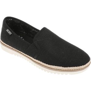 Skechers Women's Flexpadrille Lo Ballet Flat (8.5, Black)